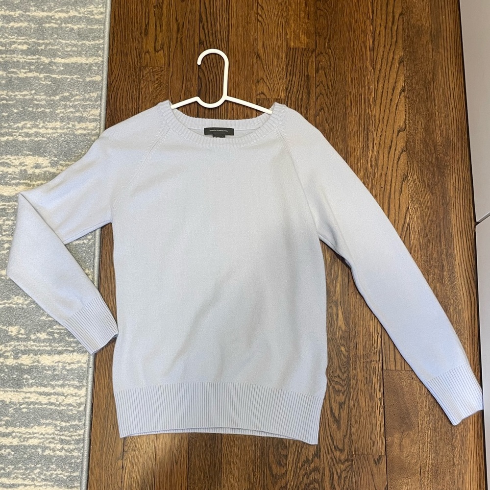French connection sky blue sweater size m